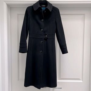 STEVE BY SEARLE Black Wool Coat